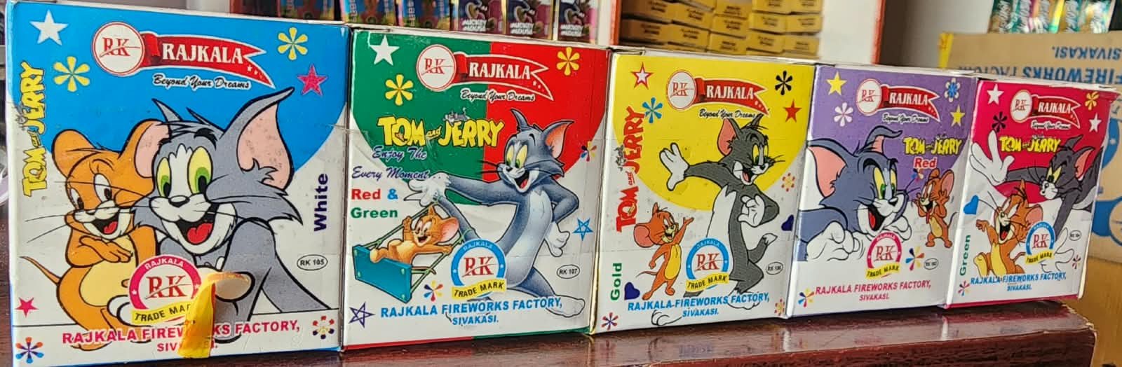 Tom and Jerry (5 Pcs)