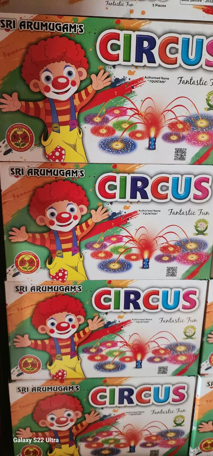 CIRCUS CHAKKARAM (5 PCS )